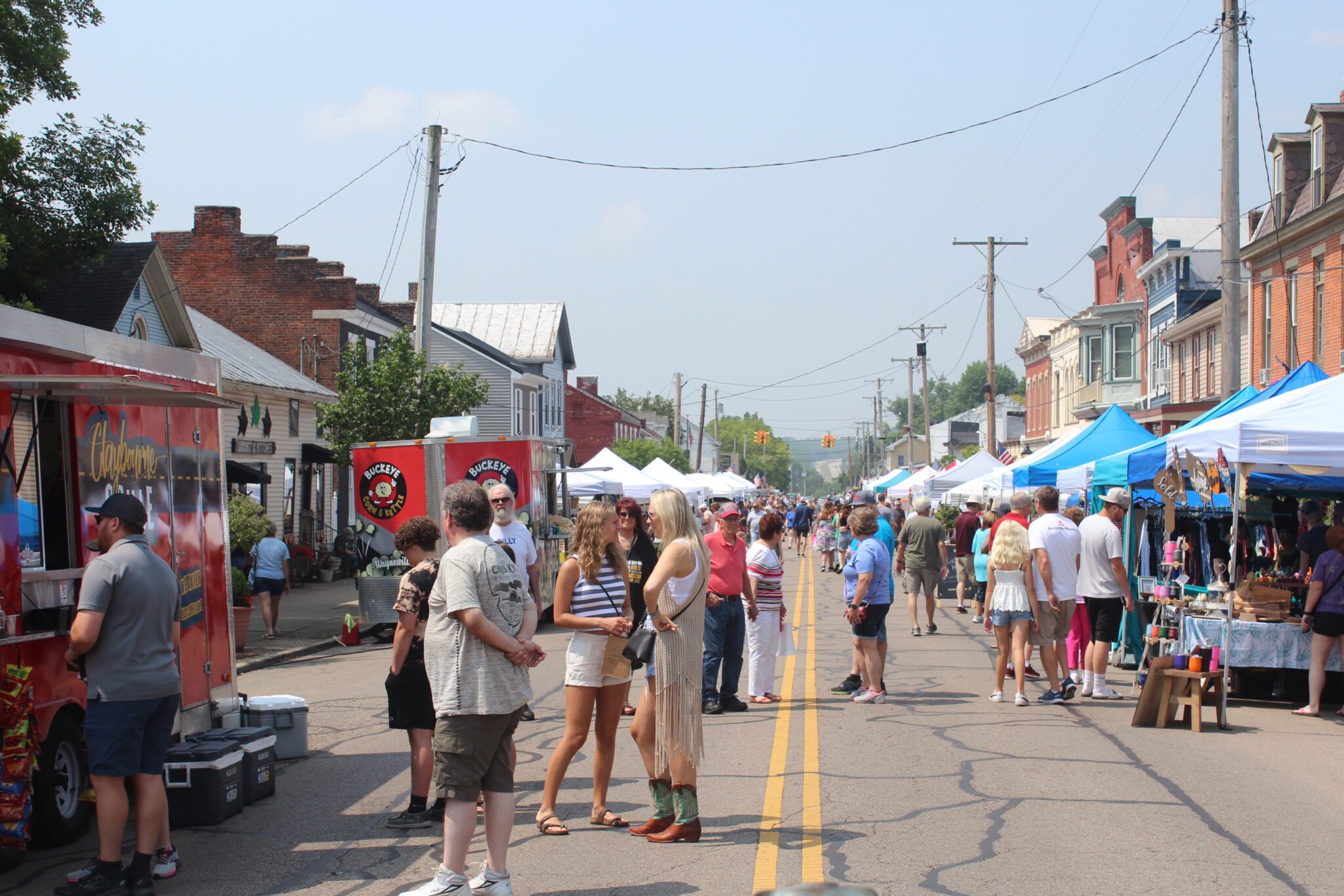 August Waynesville Street Faire August 10th Waynesville Ohio